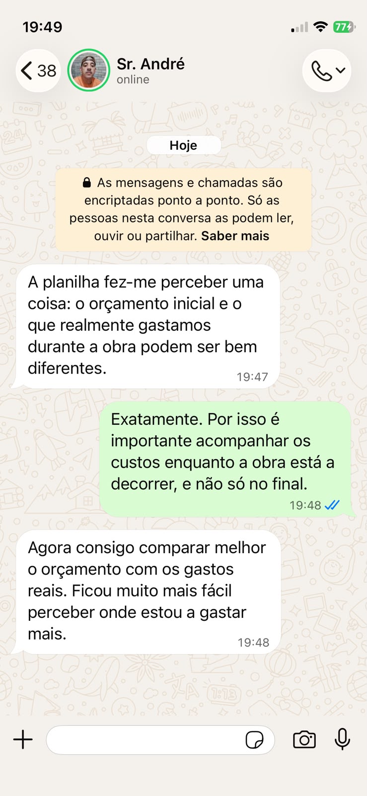 Depoimento real de comprador 3
